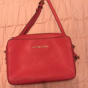 Coral Michael Kors crossbody!